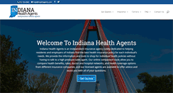 Desktop Screenshot of indianahealthagents.com